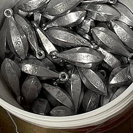LEAD WEIGHTS & SINKERS